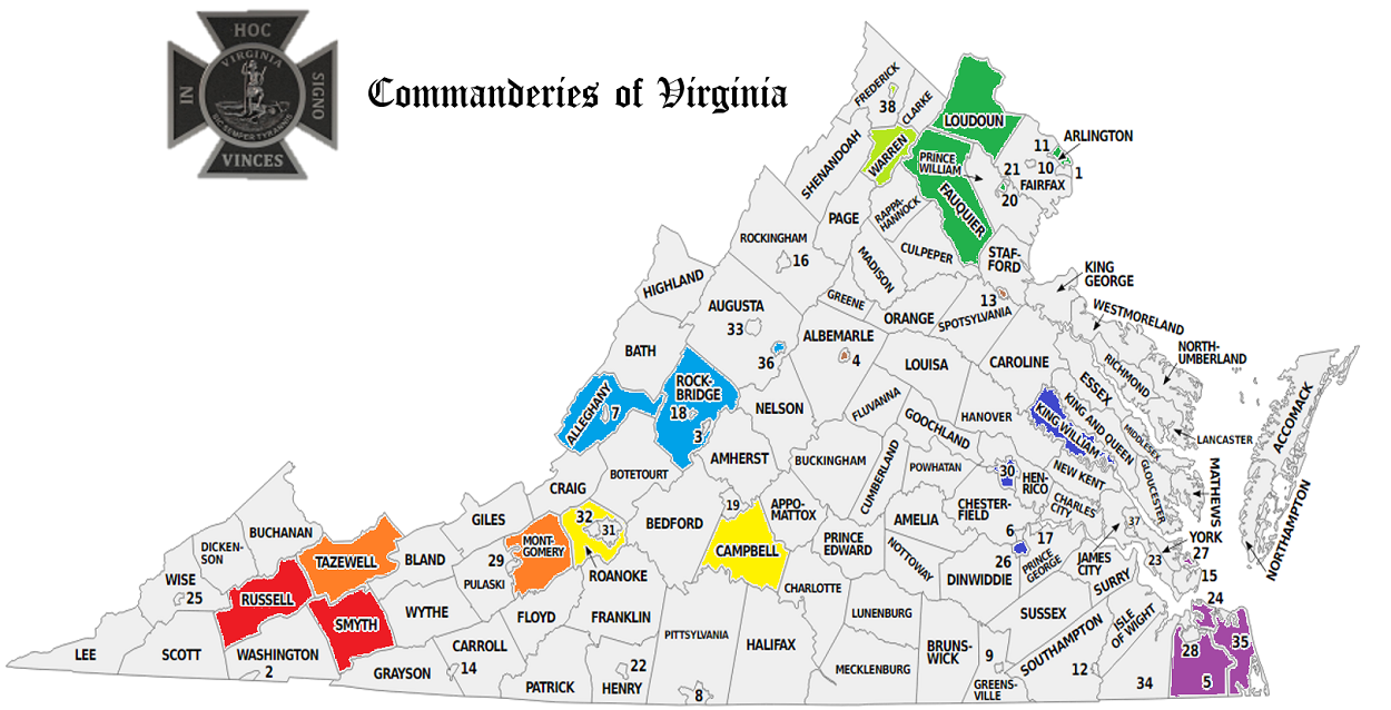 Districts of Virginia